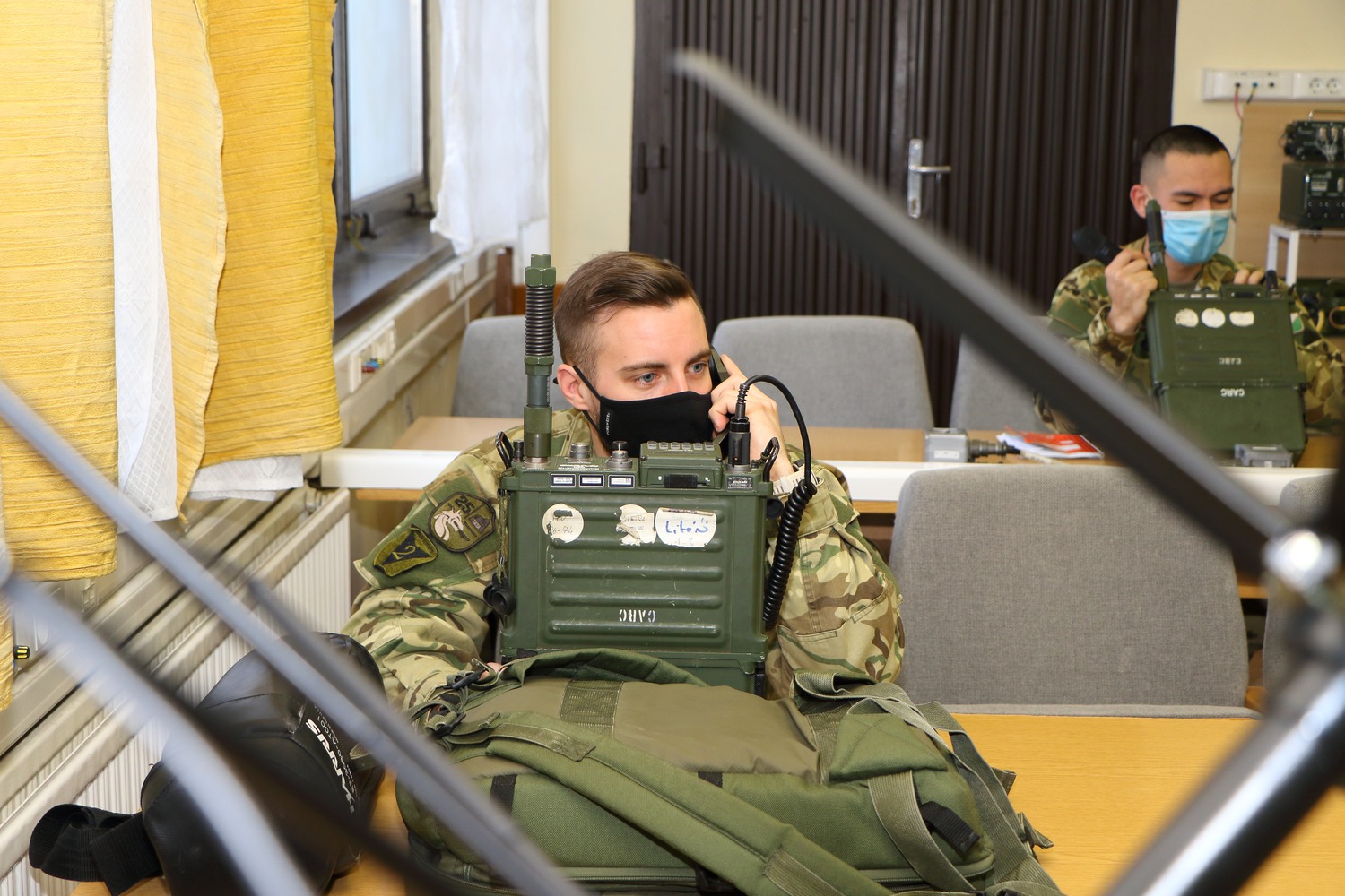 Katonai rádiók kezelését sajátítják el a fehérvári MH 43. híradóezred alakulatánál